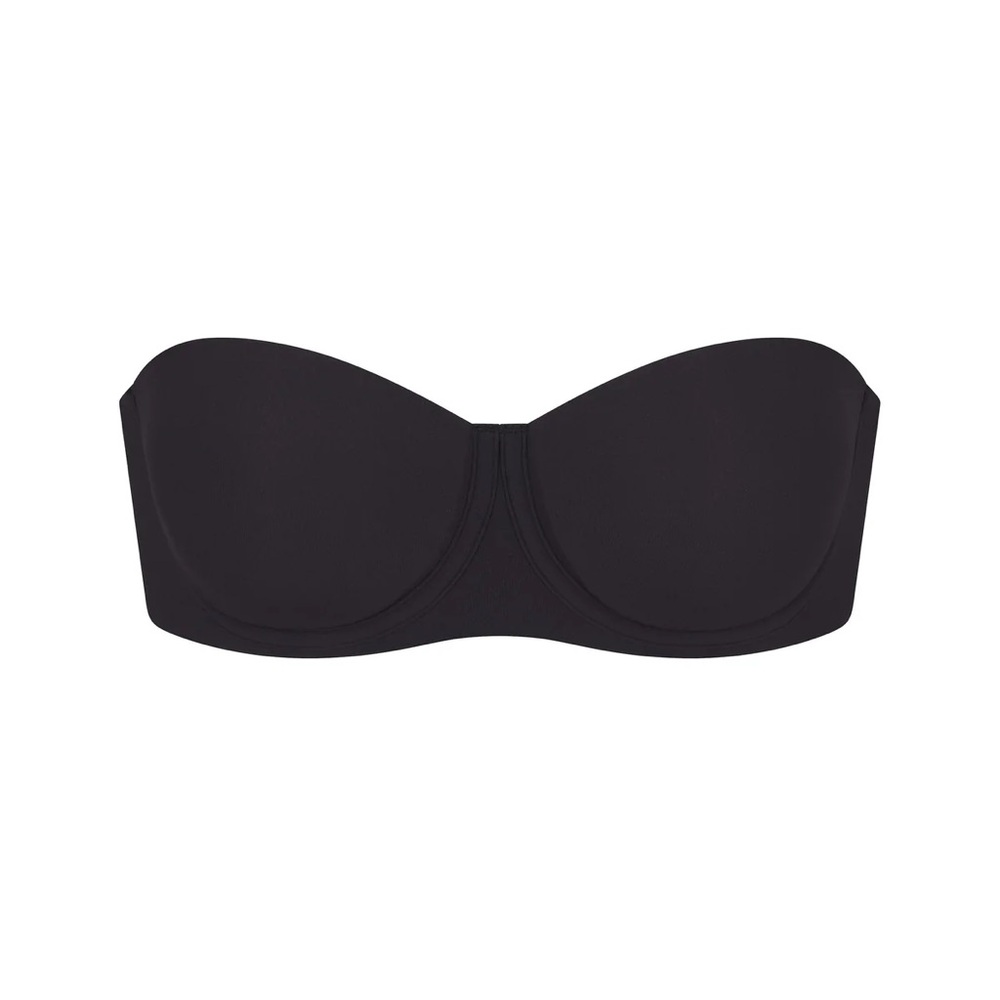 NWT SKIMS Fits Everybody Strapless Bra in Onyx